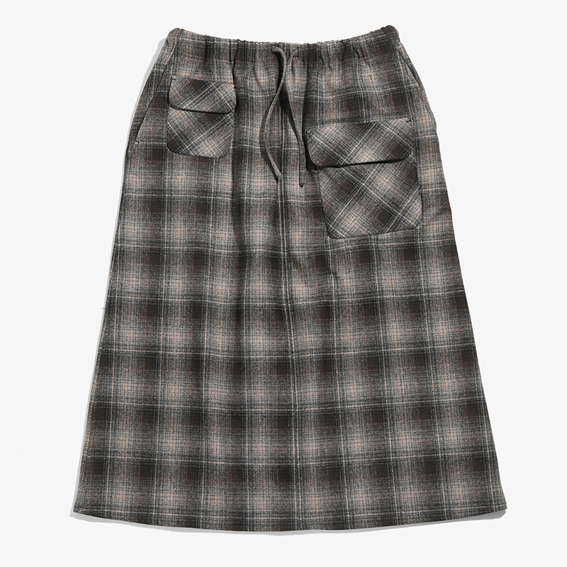 5 Pocket Slack Skirt - Wool Plaid Cloth / PENDLETON ¥38,500
