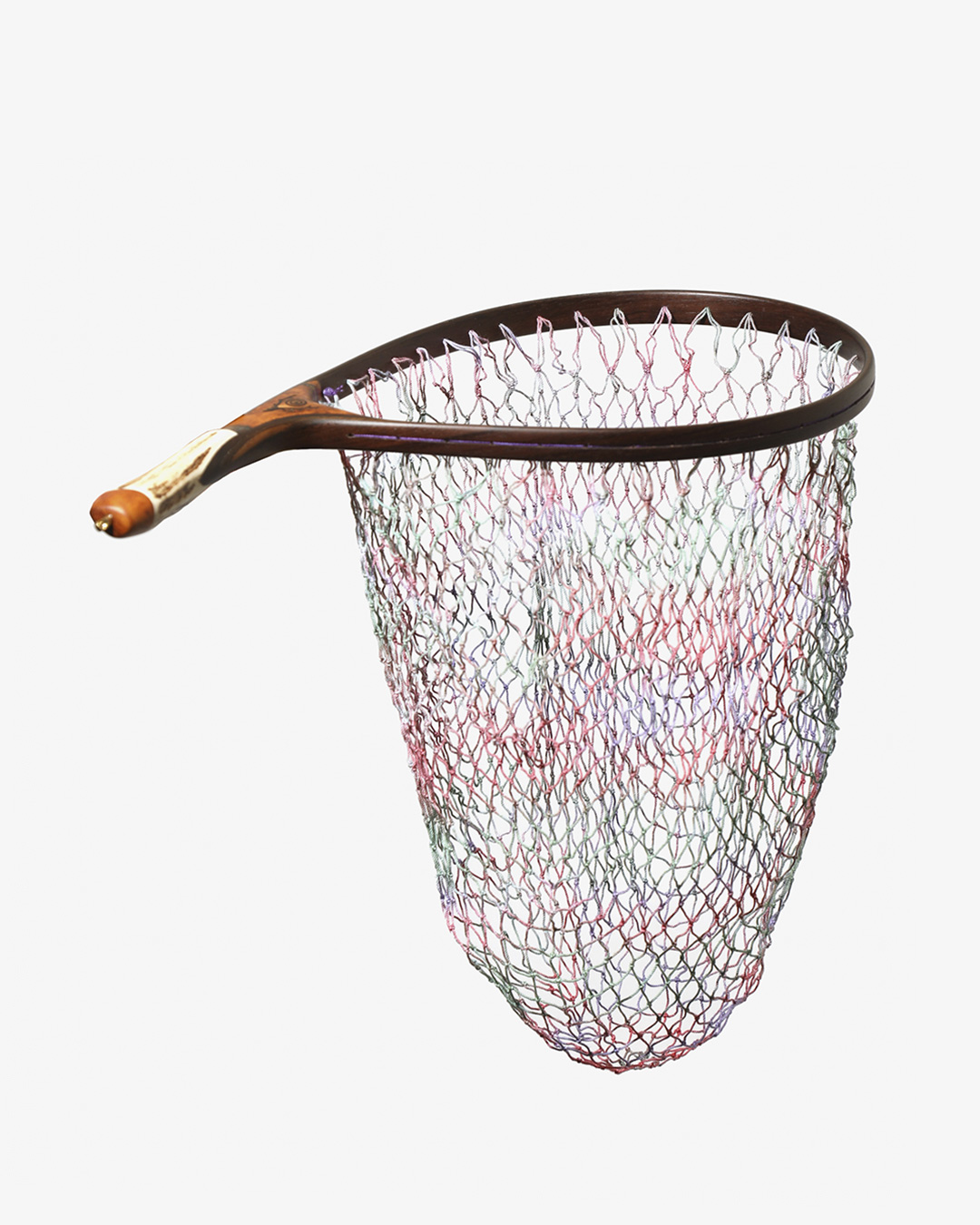 Handmade Tie Dye Landing Net - Curve - Stag Grip ¥36,300