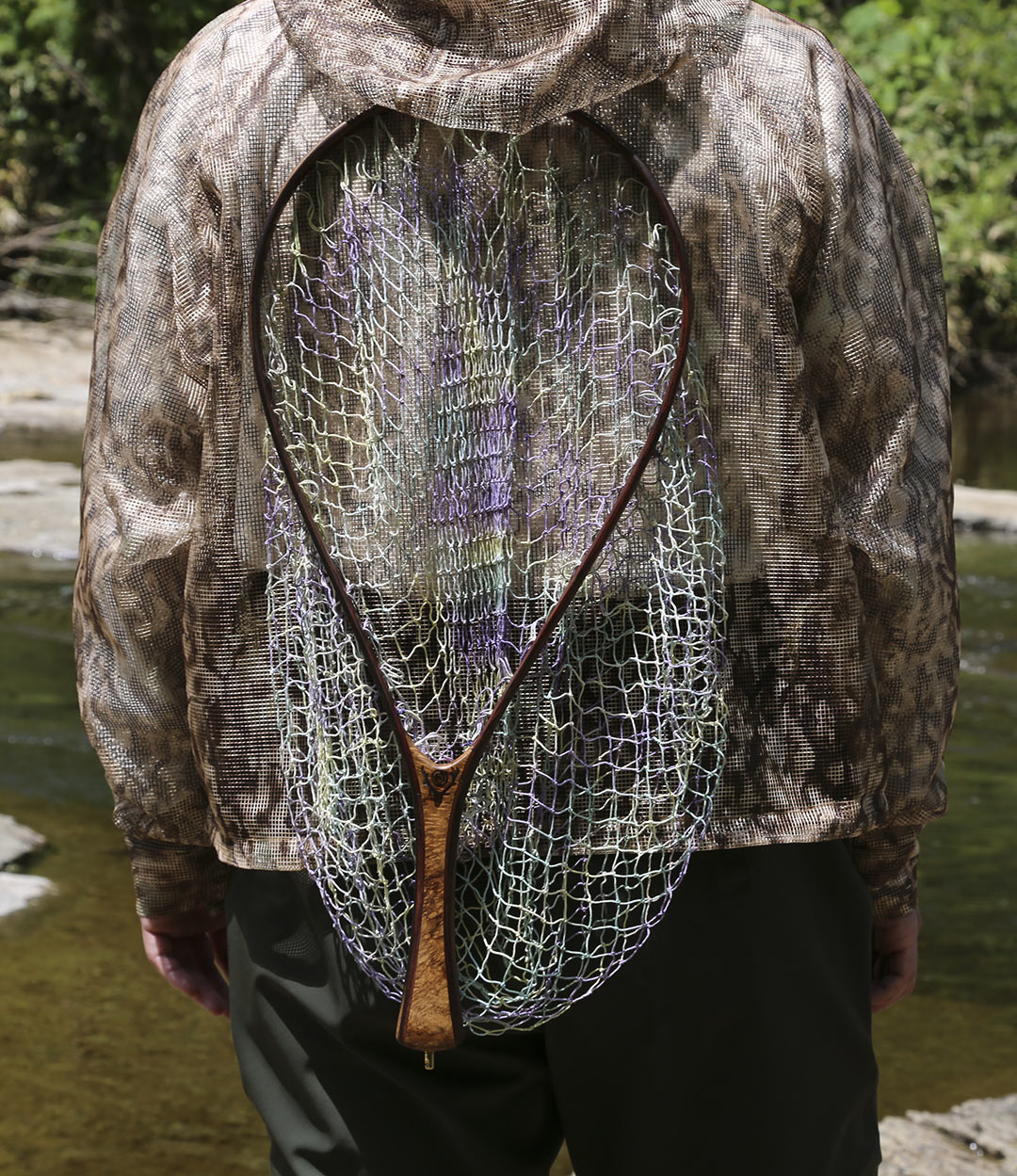 〈SOUTH2 WEST8〉HANDMADE TIE-DYE LANDING NET