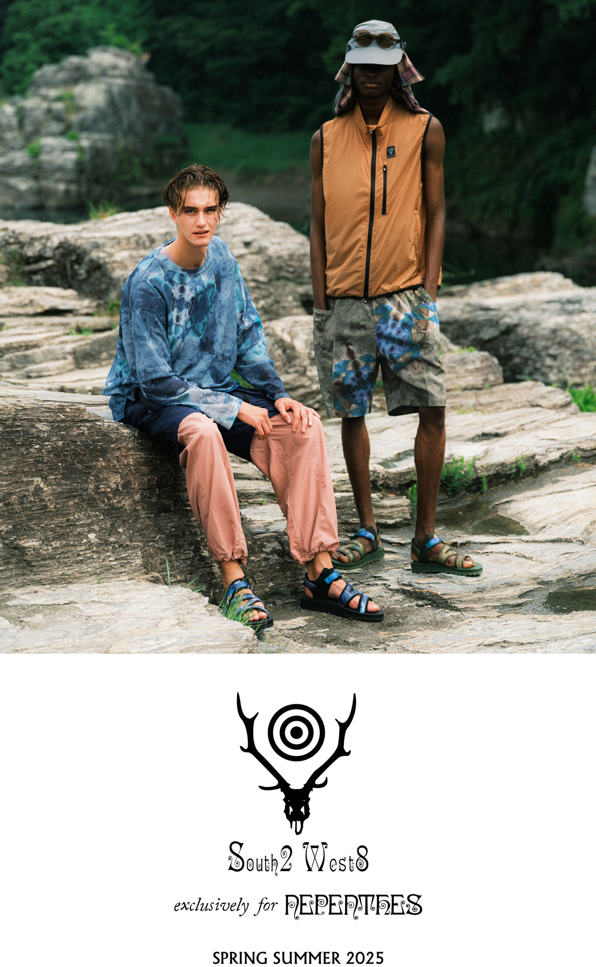 〈SOUTH2 WEST8〉for NEPENTHES SPRING SUMMER 2025