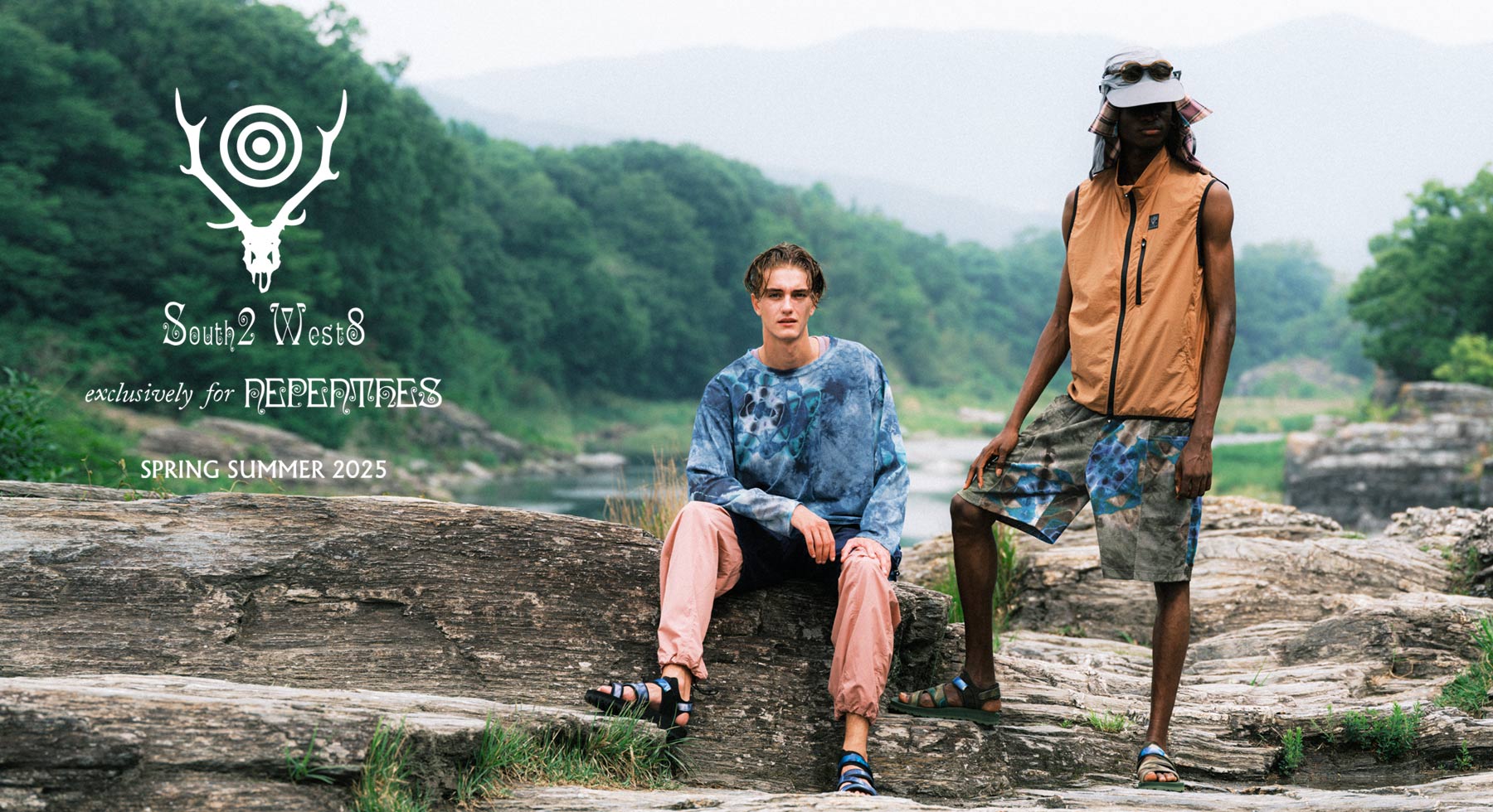 〈SOUTH2 WEST8〉for NEPENTHES SPRING SUMMER 2025